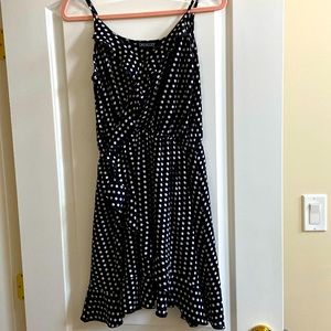 Absolutely cute polka dot ruffle dress
